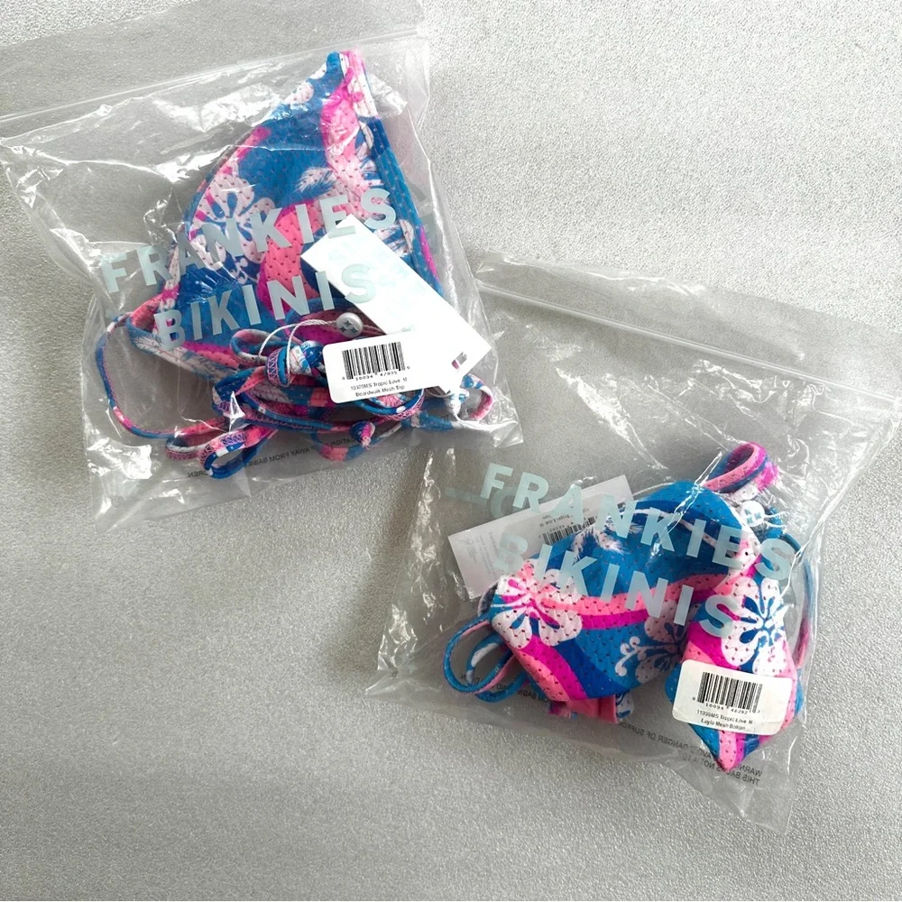 Frankie's Bikinis Mesh Tropic Love Bikini